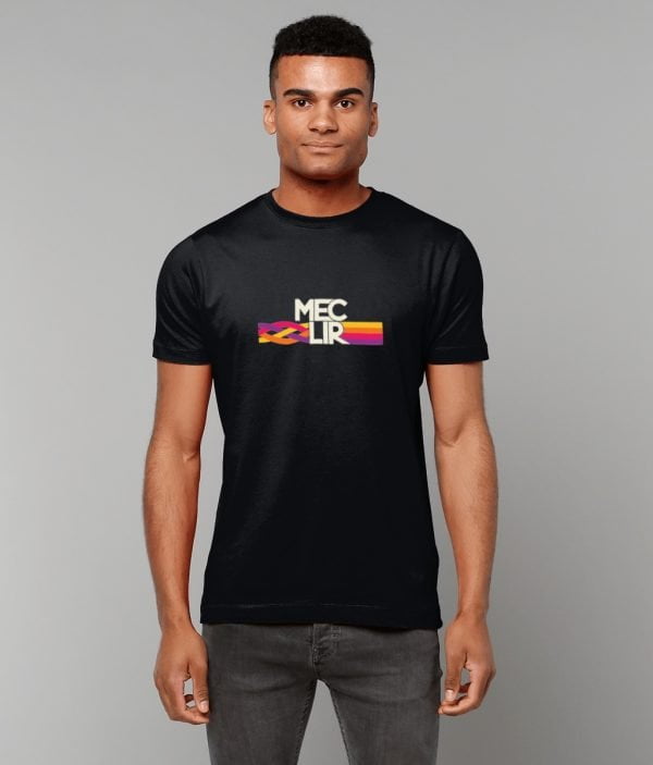 Black Knot Design T-Shirt Male